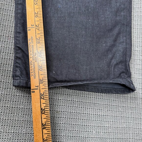 Lucky Brand Mens Size 40x30 Black Straight-Leg Jeans Classic Denim - Picture 6 of 9